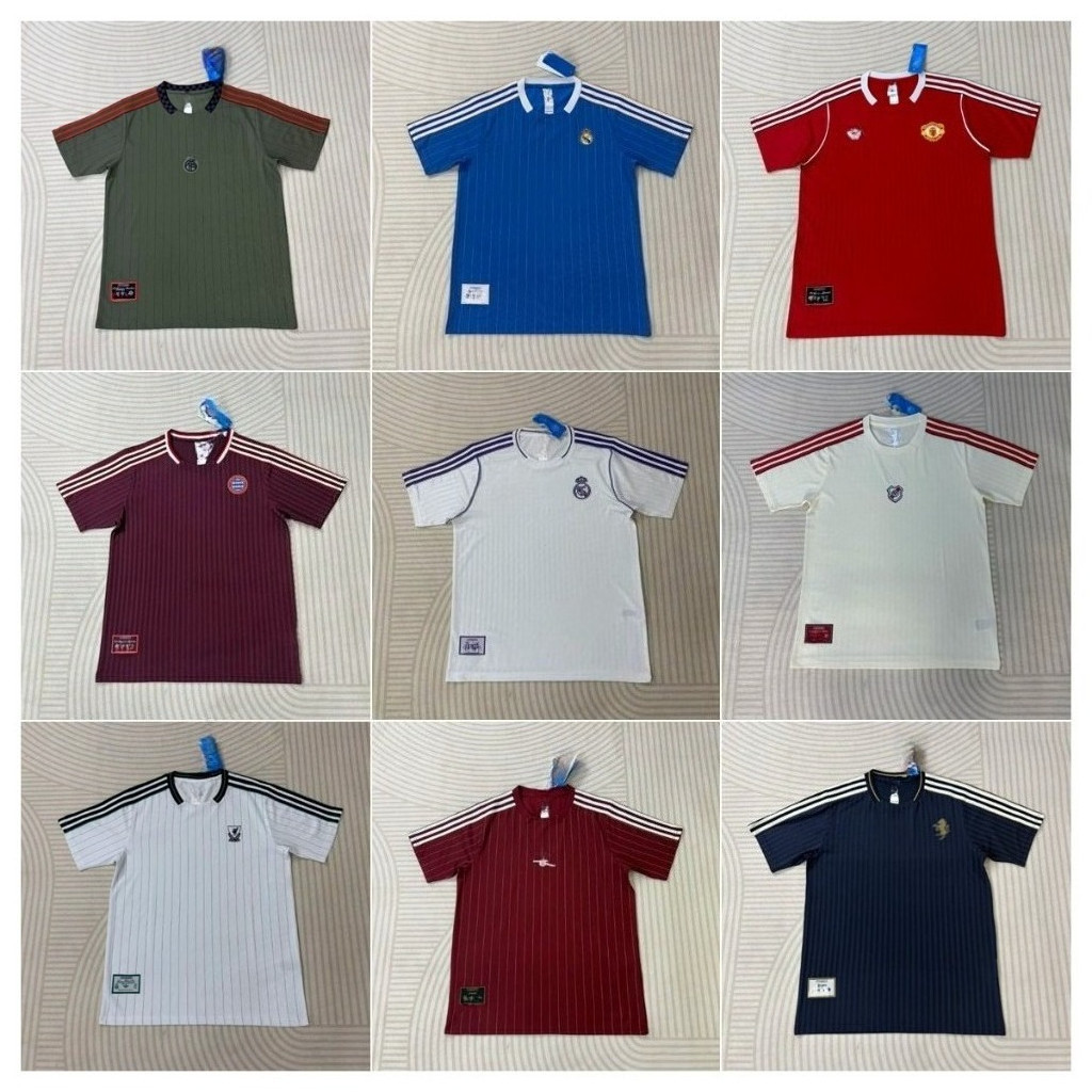 LC Terrace Icons Stripe Jersey เสื้อฟุตบอลย้อนยุค 2025/26