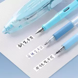 เทปลบคำผิดแบบกด รีฟิลได้ 6 ม. สีพาสเทล เทปลบคำผิดน่ารัก พร้อมไส้เปลี่ยน สำหรับนักเรียน โรงเรียน ออฟฟิศ