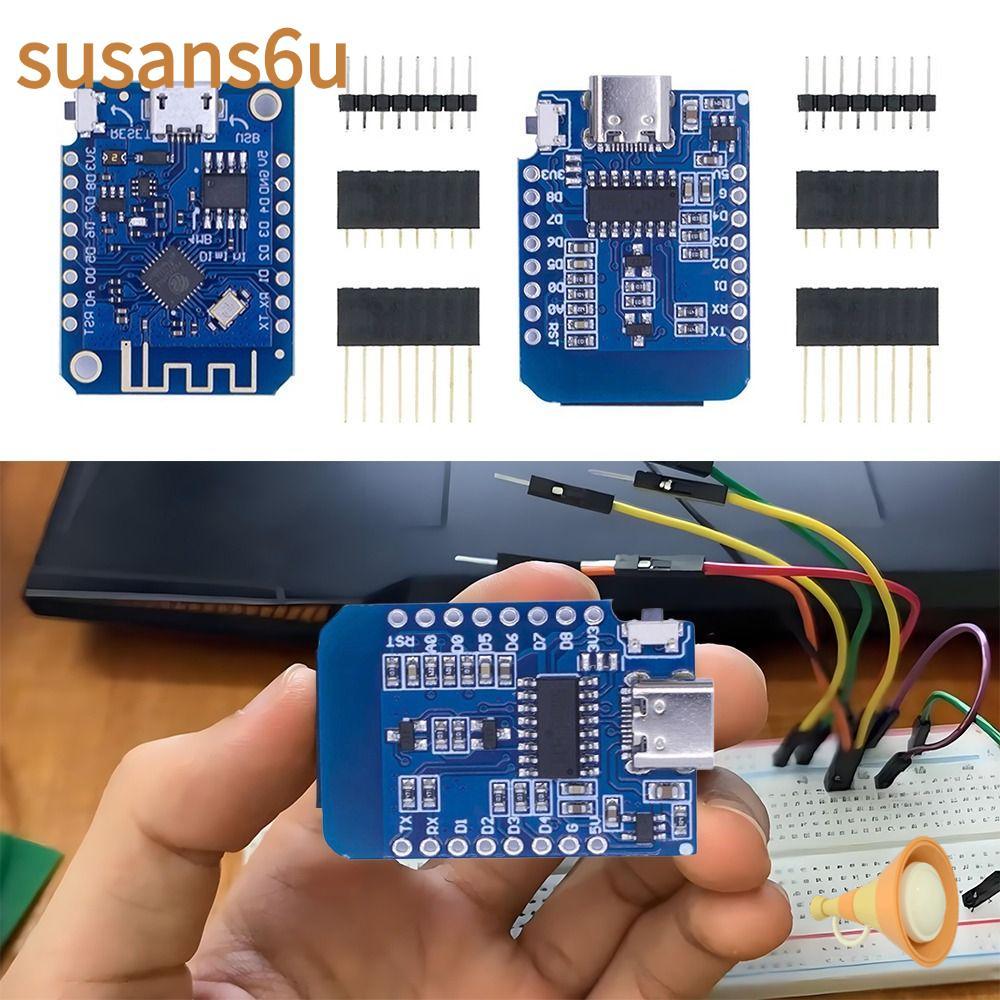 SUSAN บอร์ดพัฒนา IoT, ESP-8266EX 3.3V ESP8266 บอร์ดพัฒนา, Met Pins CH340 บอร์ดขยาย WIFI การพัฒนาสติป