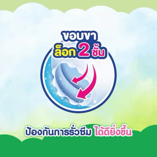 [ยกลัง 6ห่อ] เบบี้เลิฟ ผ้าอ้อมกันยุง กางเกงผ้าอ้อมเด็ก สารสกัด จากตะไคร้ธรรมชาติ ไซส์ M/L/XL