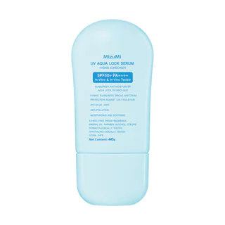 Mizumi มิซูมิ ยูวี อควา ล็อก เซรั่ม ซันสกรีน SPF50+ PA++++ 40 กรัม กันแดดสำหรับผิวแห้ง-ผสม