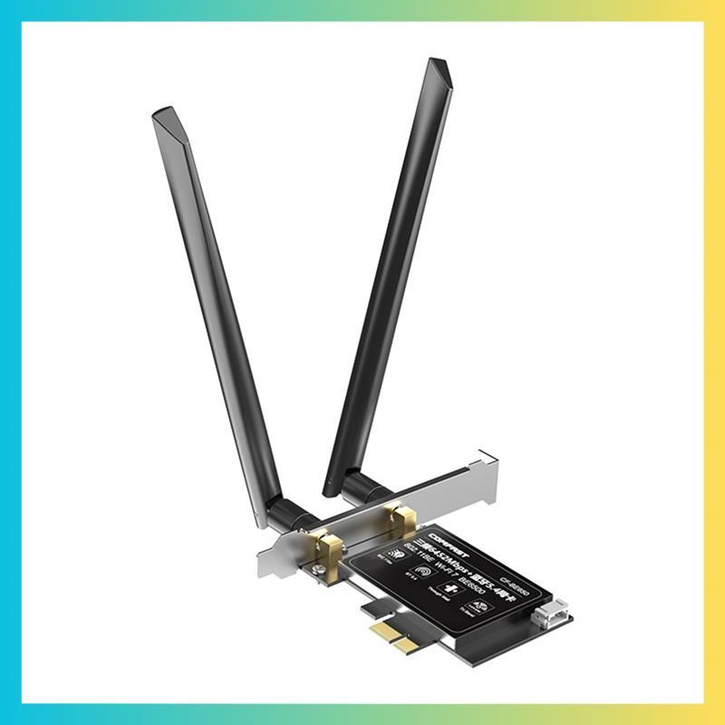 สําหรับ Win11/สําหรับ Win10 ใช้งานร่วมกับ WiFi7 BE650 การ์ดเครือข่าย 2.4/5/6GHz Tri-Band 6452Mbps บล