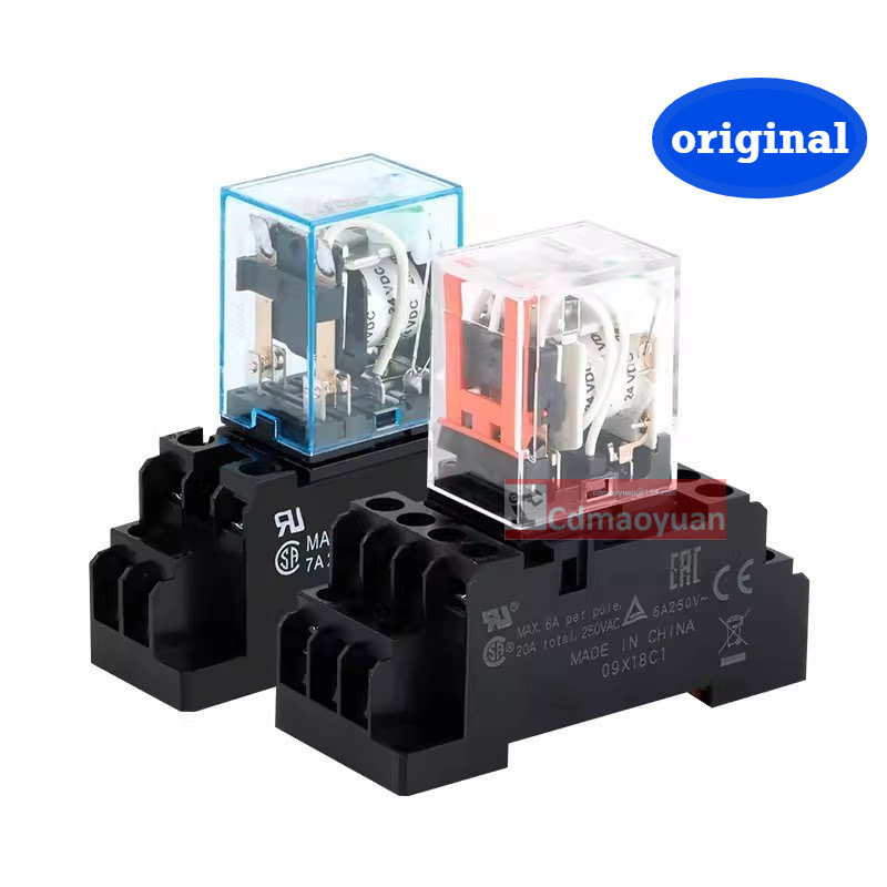 รีเลย์กลาง Omron LY2N-J LY4N-J DC24V AC220V