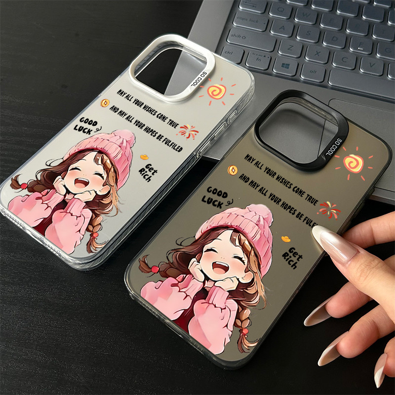 IMD ใช้ได้กับ OPPO A1K A3S A12E A53S 2026 A15 A15S A16S A16K A9 A11 A7 A74 A95 A19 A94 A19 PRO A17K เคสโทรศัพท์กันกระแทก