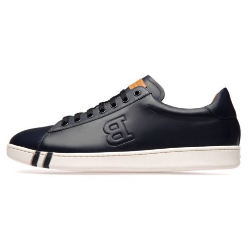 [รวมภาษี] BALLY/Barry รองเท้าผ้าใบหนังกรมท่าผู้ชาย 6205252 PL2303