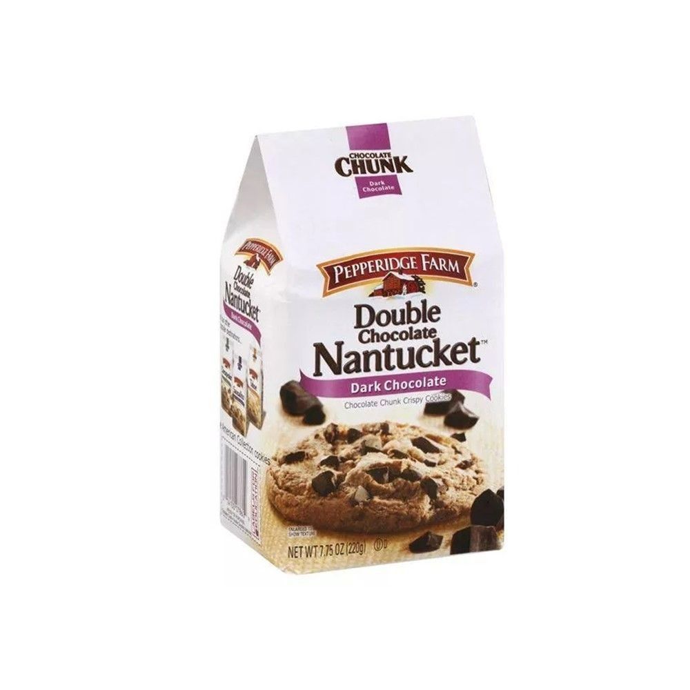 [สินค้าส่งด่วน] เปปเปอร์ริดจ์ดาร์คชอคโกแลต 220ก. PEPPERIDGE FARM DARK CHOCOLATE 220G.