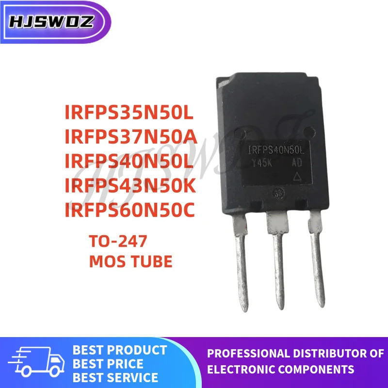 10 ชิ้น/ล็อต IRFPS35N50L IRFPS37N50A IRFPS40N50L IRFPS43N50K IRFPS60N50C TO-247 MOSFET ทรานซิสเตอร์ใ