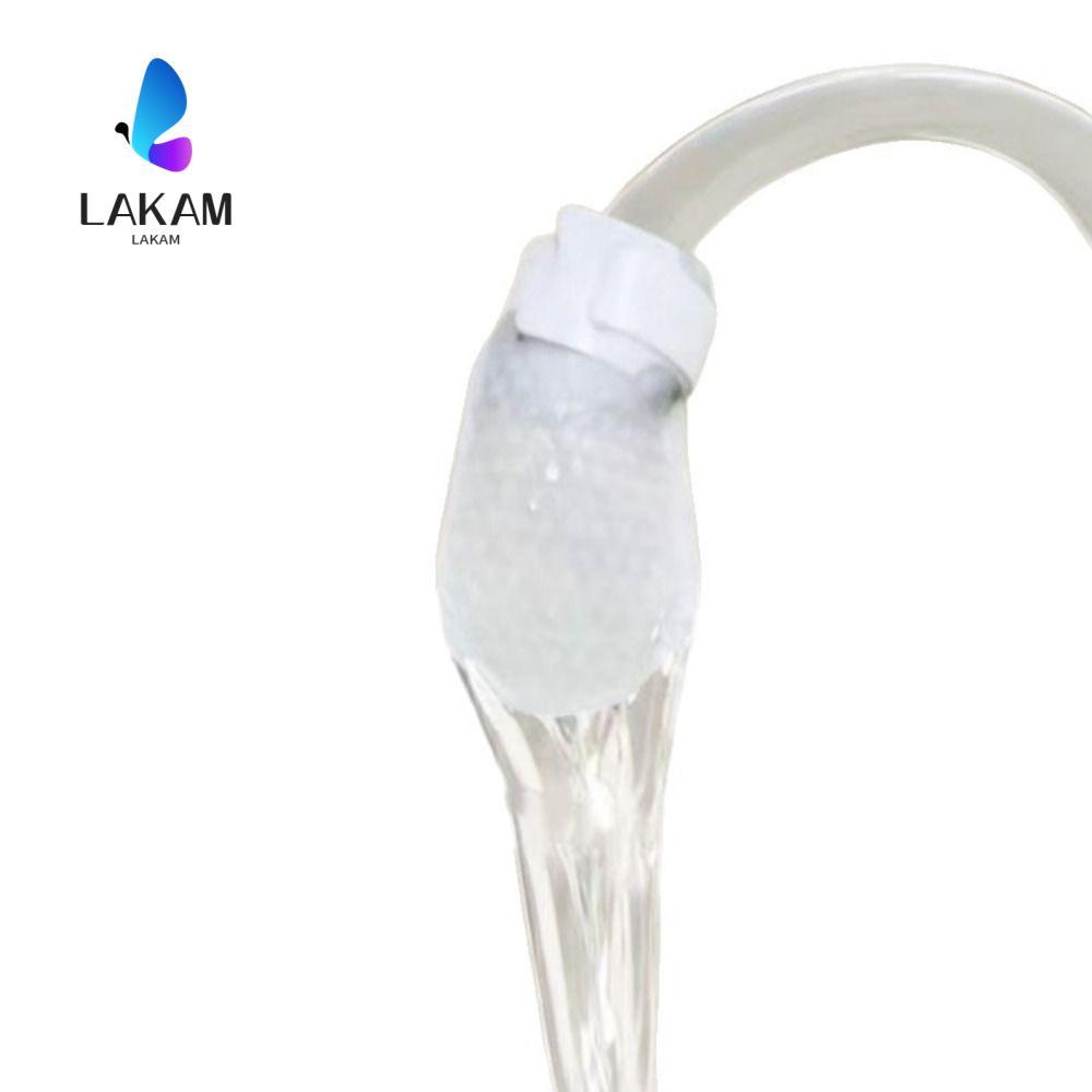 LAKAM 10/20/50 ชิ้นก๊อกน้ํากรอง,หนา Anti-splash Faucet Filter Cotton, Universal พร้อม T-strap Tap Water Filter Bag