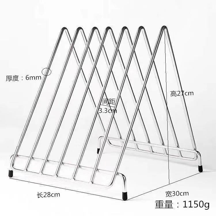Hot Sale# stainless steel chopping board rack line Food Board rack hotel restaurant thickened storag