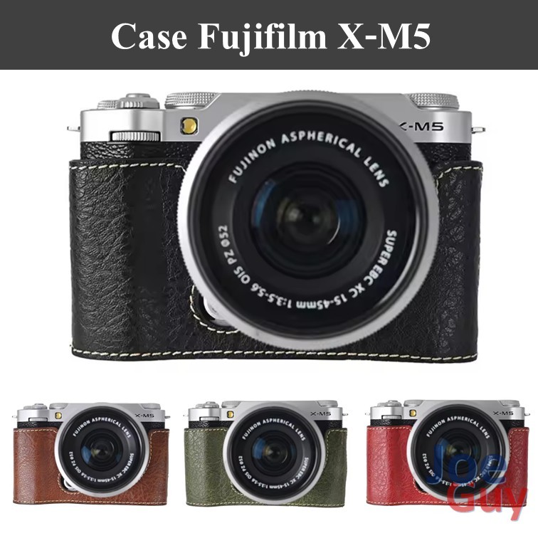 Case สำหรับ Fujifilm X-M5 ( เคส Fujifilm XM5 / Fuji XM5 CASE / Fuji XM5 Half case / Fujifilm X-M5 Ca