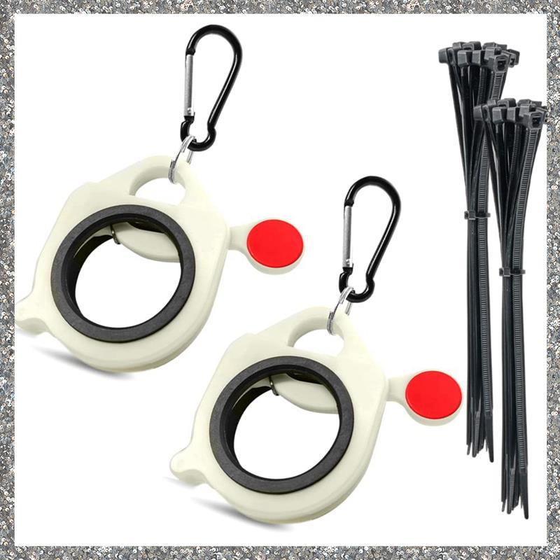 [feidan33.ph] 2 ชิ้นสาย Zip Tie Organizer- สําหรับ Heavy Duty Ties และโลหะ Ties, zip Ties สําหรับเคร