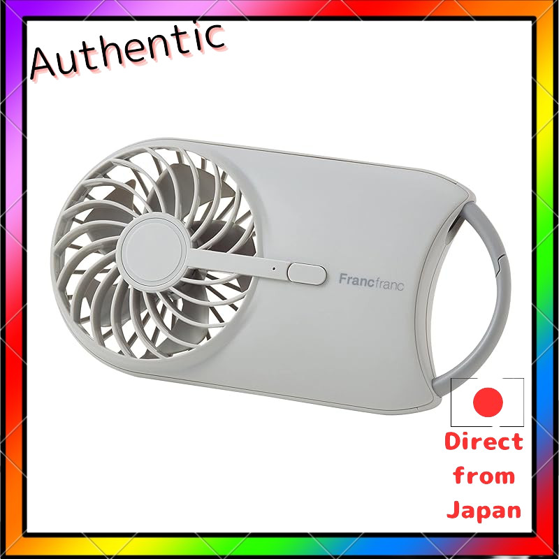 Francfranc Fle Carry Fan Pink Portable Fan