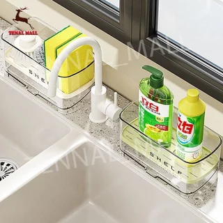 ชั้นวางอ่างล้างจาน Kitchen Sink Rack ชั้นวางอ่างล้างจานในครัว ชั้นวางฟองน้ำ วางน้ำยาล้างจาน