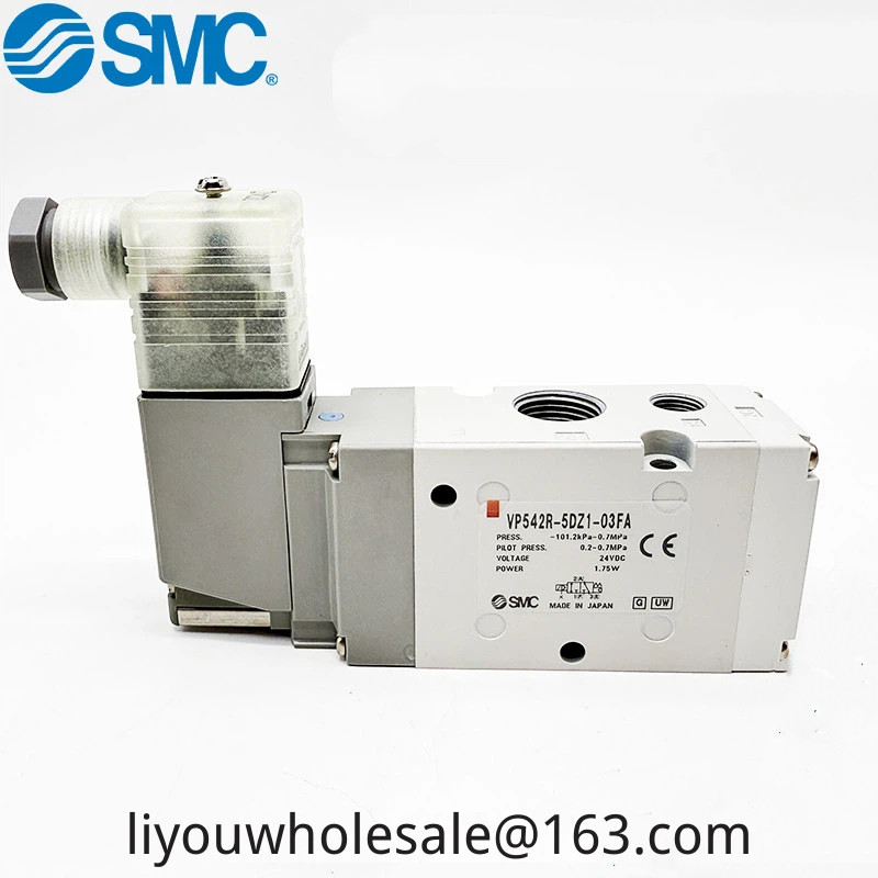SMC Solenoid Valve ยี่ห้อใหม่พร้อมสต็อก VP342R/VP542/VP742K-5GD1-5D1-5DZ1-5DD1-02A/03A/04A