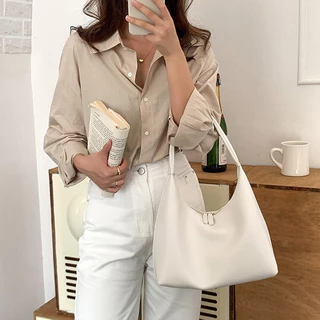 Tarabags กระเป๋าสะพายไหล่ สไตส์นี้เท่มาก สีพื้นเรียบ หรูหรา เรียบง่ายและทันสมัย