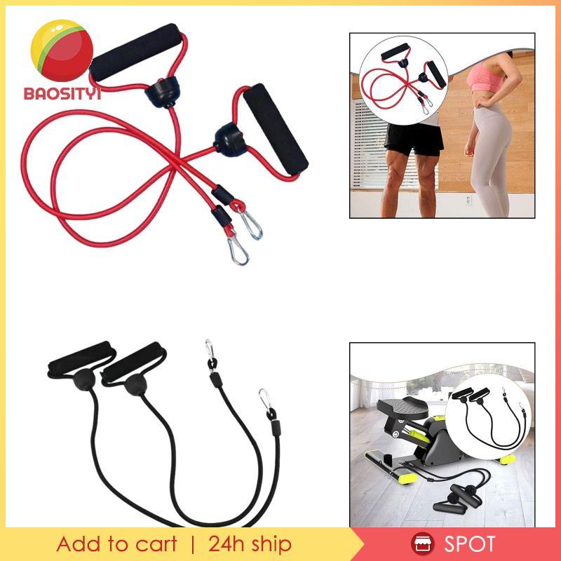 สายดึง-resistance bands 1 คู่ ไม่ลื่น สำหรับการออกกำลังกายที่มีประสิทธิภาพจริงๆ