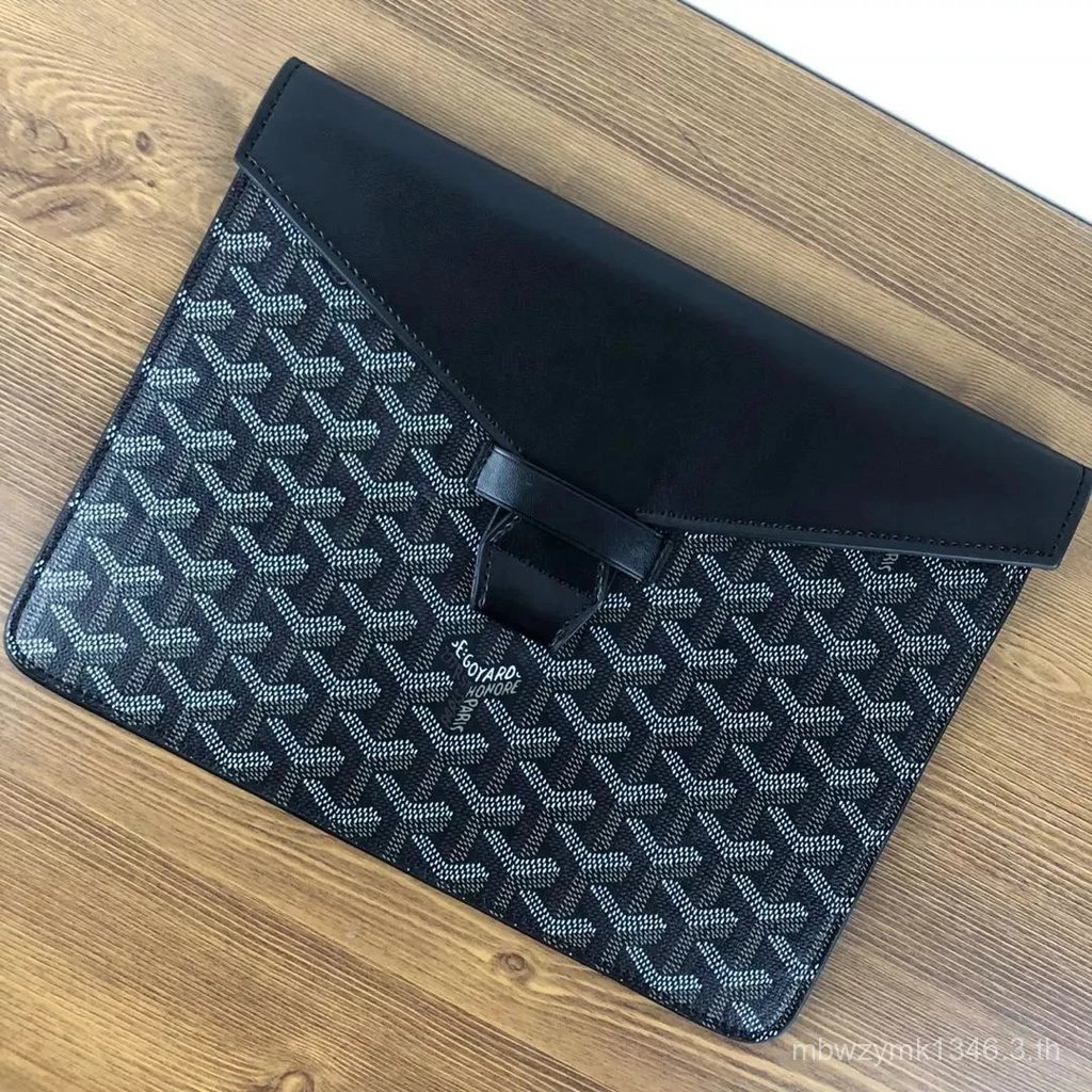 ผู้ชายกระเป๋าคลัทช์แฟชั่นEnd goyard 19 ใหม่กระเป๋าคลัทช์บางเฉียบสามารถพลิกรวมมีกระเป๋าด้านหน้าด้านหล