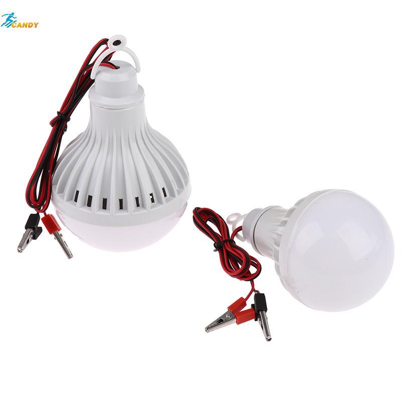 NDY 12V LED โคมไฟแบบพกพาหลอดไฟ LED 9W 12W Outdoor Camp เต็นท์ Night แขวน N