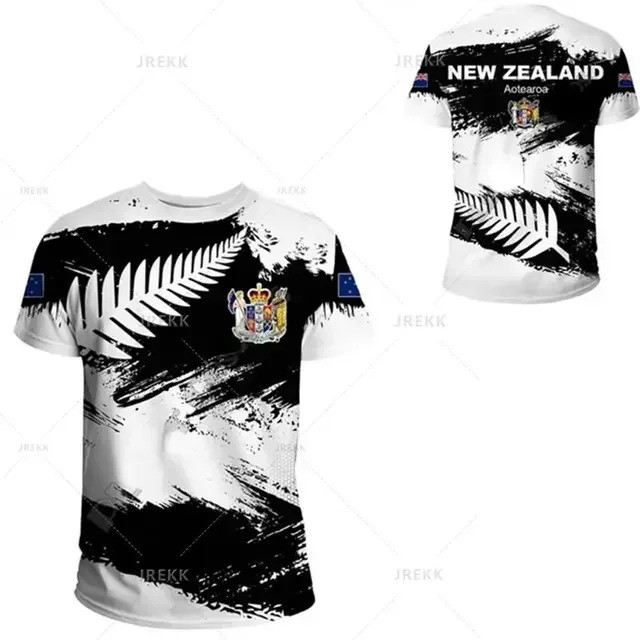 เสื้อ RUGBY T-Shirt ผู้ชาย แบบ breathable แขนสั้น สไตล์กีฬาและแฟชั่น เหมาะสำหรับฤดูร้อน