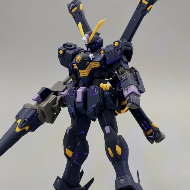Caribbean JL 44 Black Pirate RG1/1 B-002 Deformation Handsome Assembly พร้อมสติ๊กเกอร์น้ํา