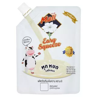 [สินค้าส่งด่วน] มะลิผลิตภัณฑ์นมข้นหวานแบบถุง 250 ก. MALI SWEETENED CONDENSED MILK 250 G.