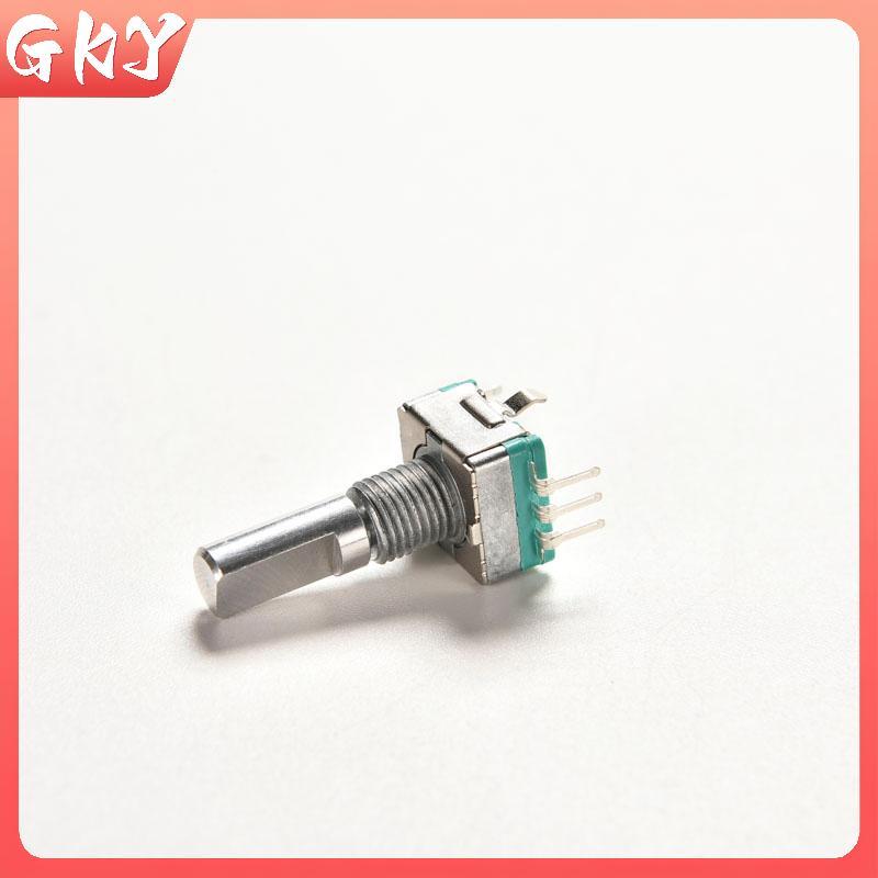 GKY 1PCS Rotary encoder พร้อมสวิตช์ EC11 เสียงดิจิตอล potentiometer handle 20 มม.GKY