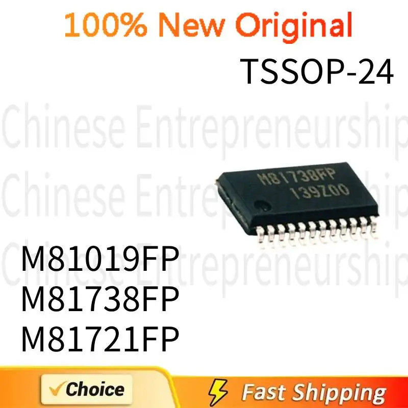 1 ~ 5 PCS TSSOP-24 SMD M81019FP M81738FP M81721FP TSSOP-24 SMD 1200V แรงดันไฟฟ้าครึ่งสะพานไดร์เวอร์ช