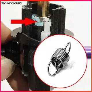 Technicolorsky 10pcs Spinning Wheel Swing Arm Reversing Switch Return Spring Fishing Reel Spring Accessories Spinning Wheel Extension Spring TSY