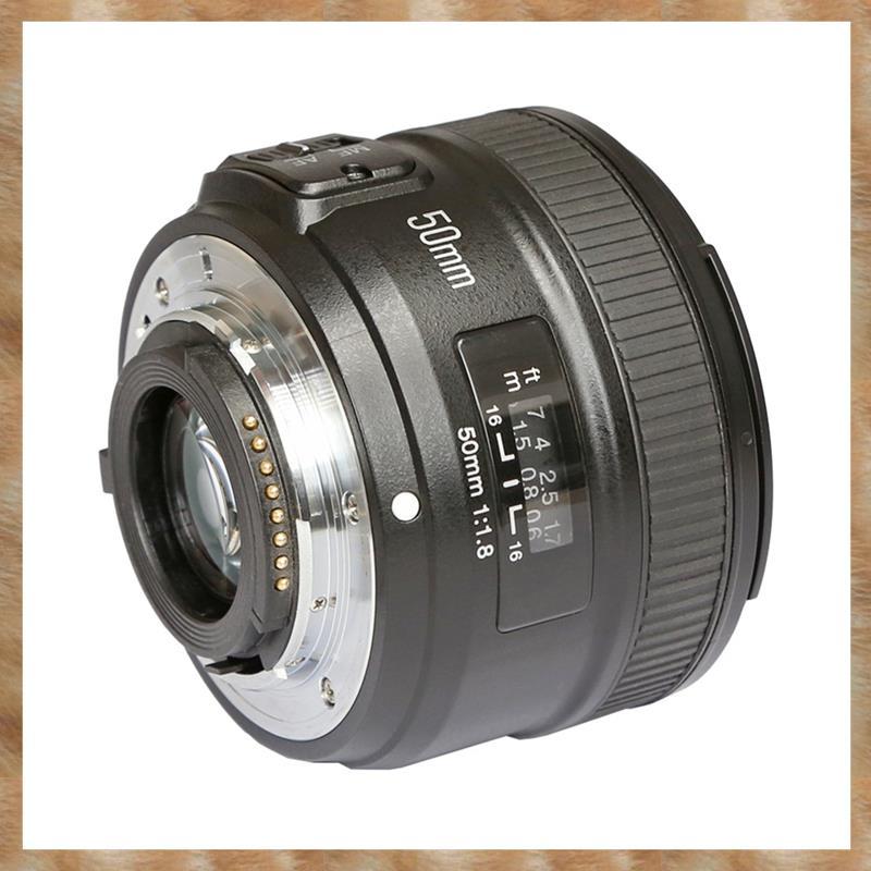 [KYG] F1.8N F1.8 YN50mm เลนส์สําหรับกล้อง F Mount DSLR D810, D800 D750, D7100 D7200, D7000 D3100