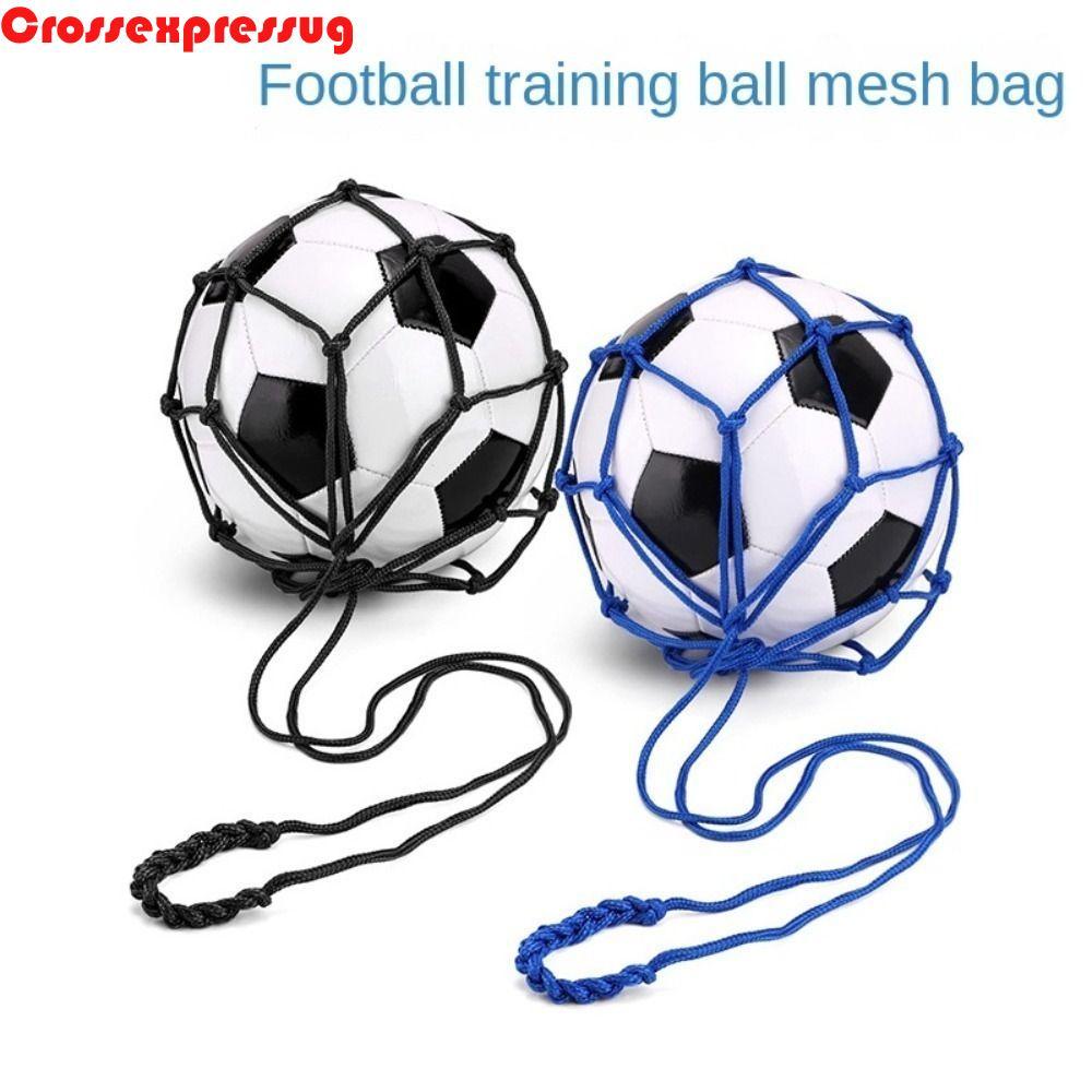 VORTEX Football Kick Trainer Net Pocket, Football Accessories Mesh Bag Soccer Ball Net Kicker Traine