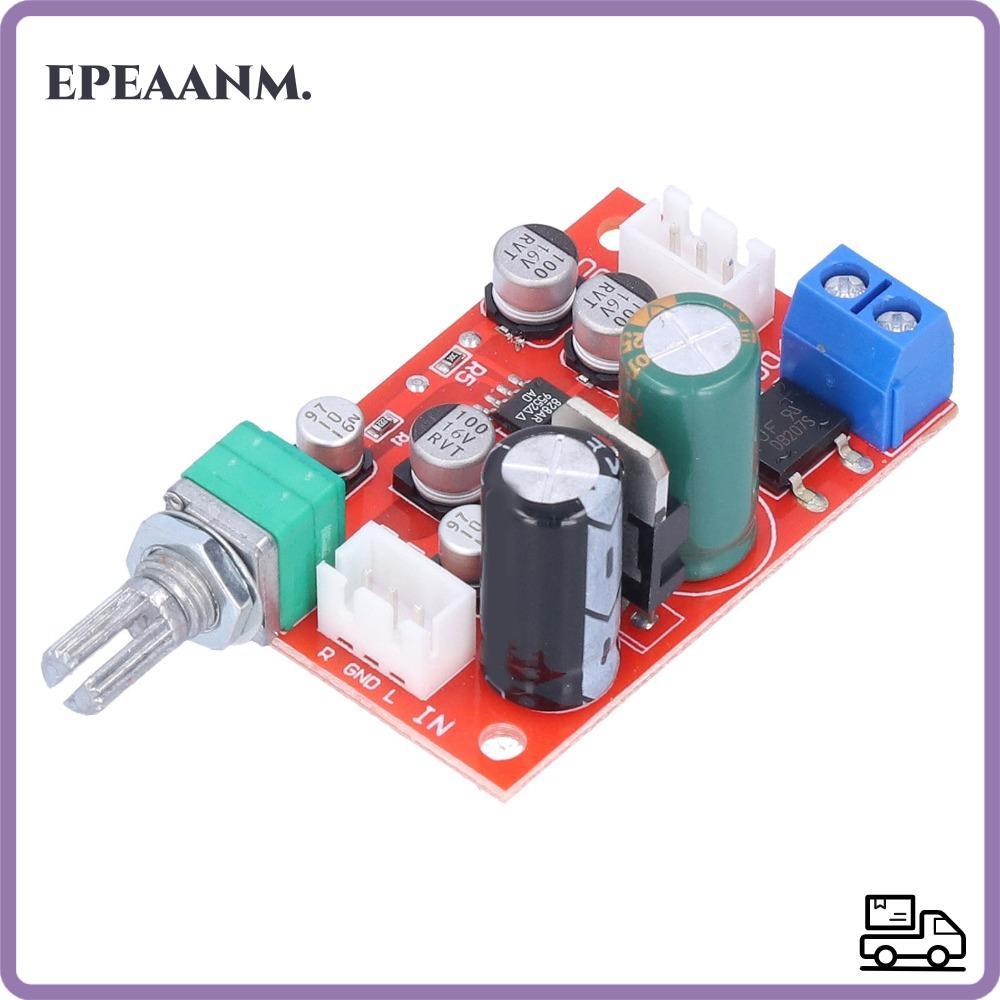 EPEAA Preamplifier Board, Single Power DC9-24V/AC8-16V AD828 เครื่องขยายเสียง, Volume Control เสียงส