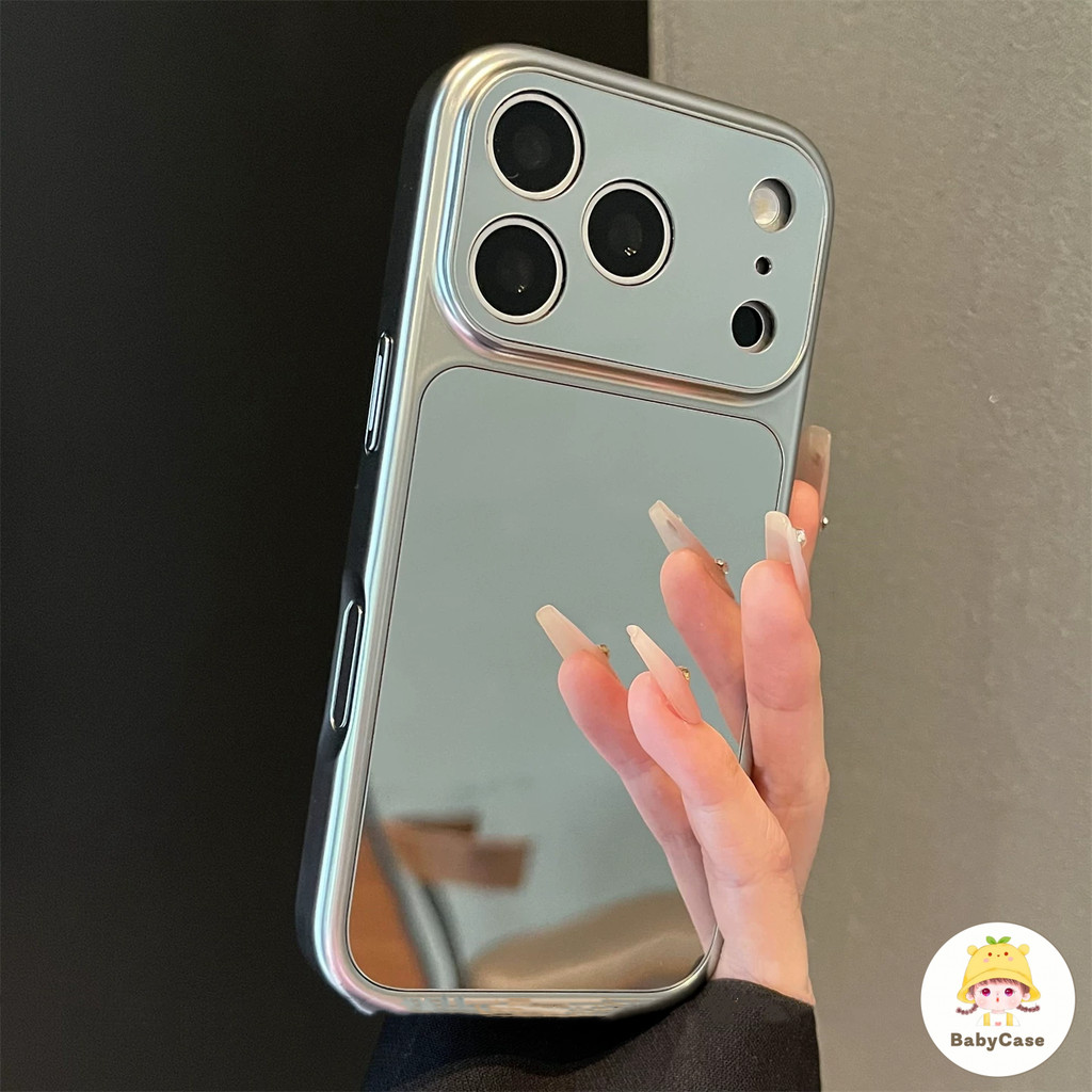 เคสไอโฟน17 เหมาะสำหรับ IPhone 12 11 16 15 14 17 13 Pro MAX XR X XS MAX 16 14 15 Plus วัสดุที่เรียบง่ายกระจกที่เหนือกว่า