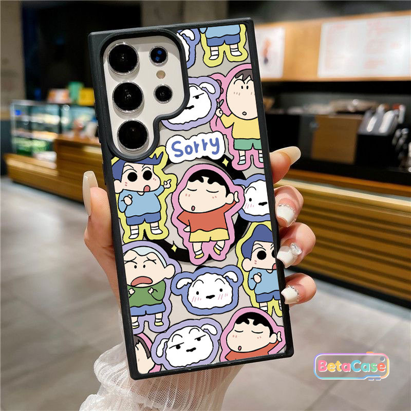 น่ารักซน การ์ตูนน่ารักตลก เหมาะ Samsung S26 S26U S26Plus S25Plus S25U S24U S23U S23 S22U แม่เหล็กติด