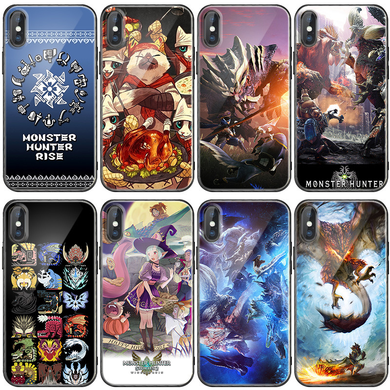 Monster Hunter เคสโทรศัพท์เหมาะสําหรับ Apple 13 12pro11 7/8plus xsmax xr Xiaomi 11vivox70 iqoo8 Huaw