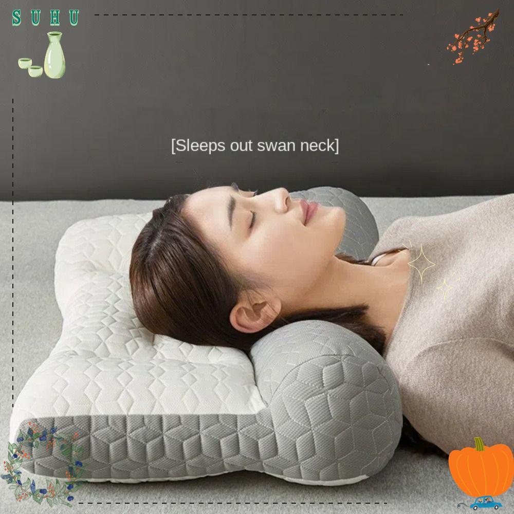 SUHU หมอนนอนหลับลึกกระดูก, นวดคอ Non-Collapse Sleep Apnea หมอน, ปากมดลูกสนับสนุนการนอนหลับป้องกันคอห