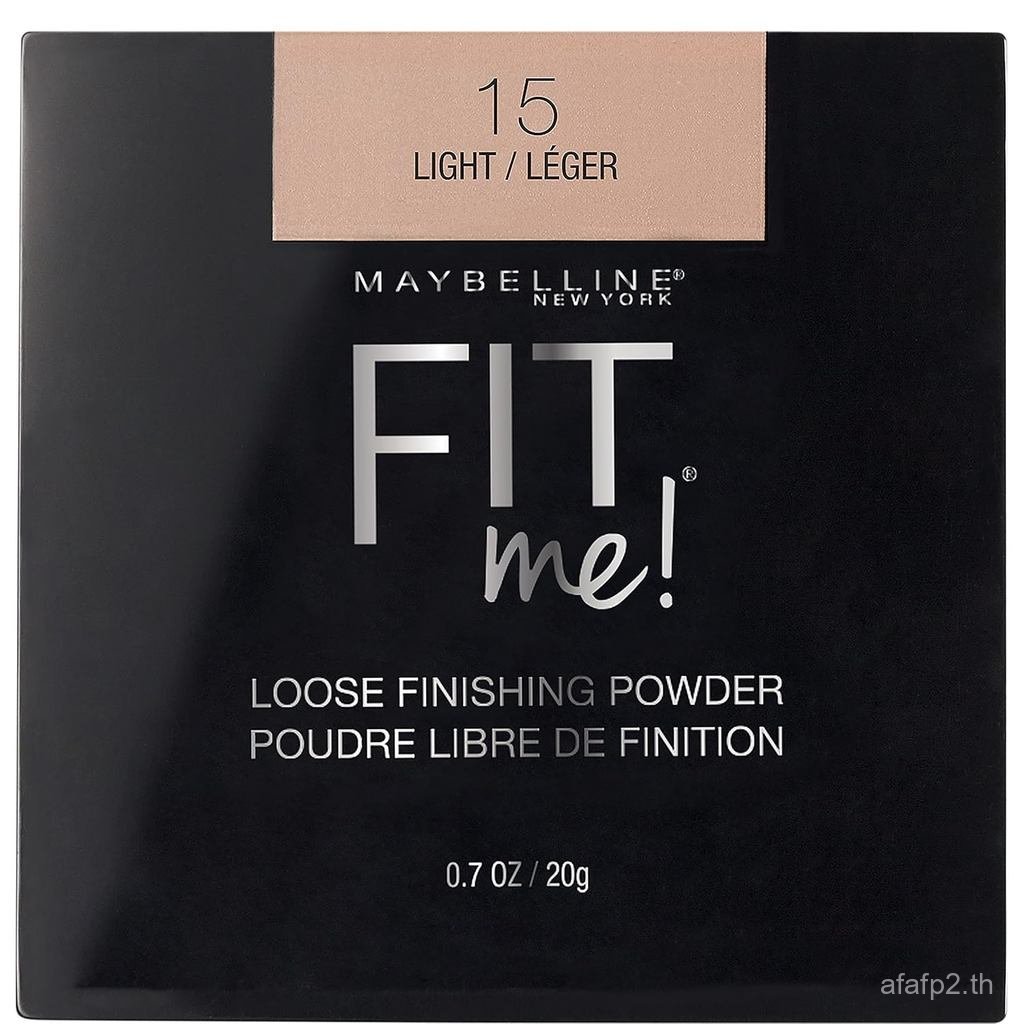 Mebelline FitMe Loose Powder แป้งเซ็ตหน้า เนื้อบางเบา 1 แพ็ค 5VDL