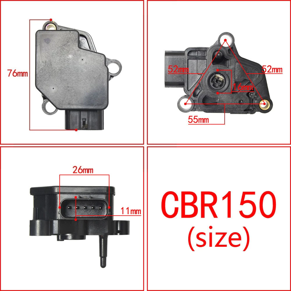 แมพเซ็นเซอร์ MAP Sensor CBR150/CBR250/CRF250 สำหรับ MSX/DREAM thumbnail 3