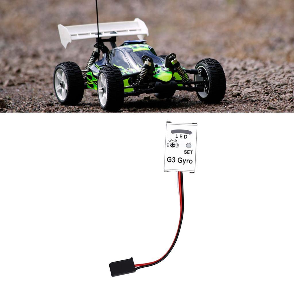 ใกล้ความงาม Drfeify 3 แกน Gyro Stabilizer สําหรับ RC Drift Rally Cars อลูมิเนียมความไวปรับเข้ากันได้