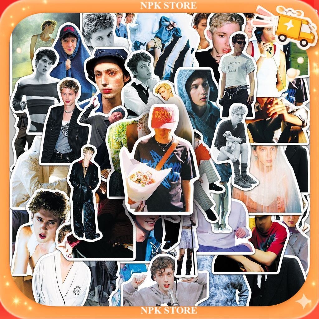 🔥🇹🇭พร้อมส่ง🇹🇭🔥 50แบบ Sticker นักร้อง ทรอย ซีวาน ออสเตรเลีย แอฟริกาใต้ Troye Sivan South Africa Austr