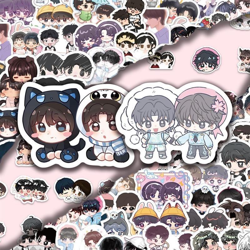 240 แผ่น Mu Ji Cheng น่ารัก cp การ์ตูน Star สินค้าคู่มือวัสดุสติกเกอร์ 240 แผ่น Mu Ji Cheng น่ารัก C