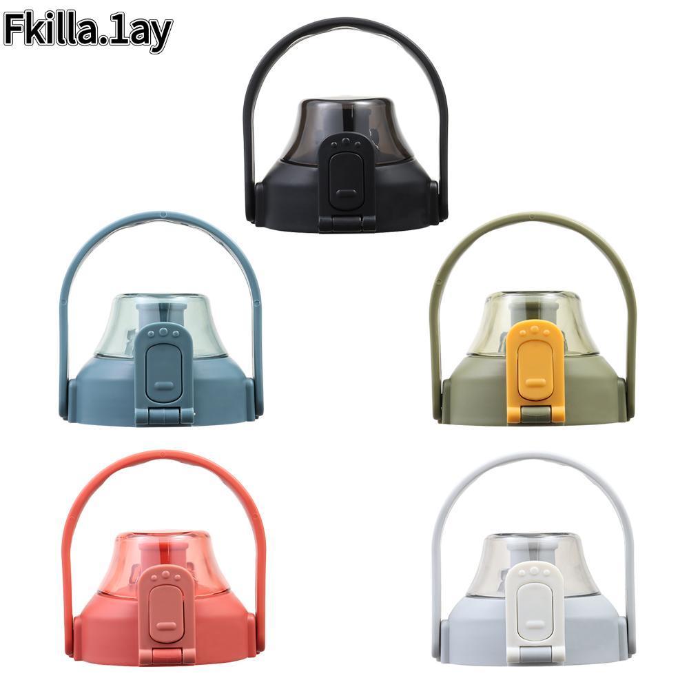 IFKILLA1 1 ชิ้นขวดฝาปิด, Therms ขวดอุปกรณ์เสริมถ้วย, Original พร้อมที่จับ Universal Tumbber ถ้วยฝาปิดสําหรับ 1000/1200/1500/1800ml