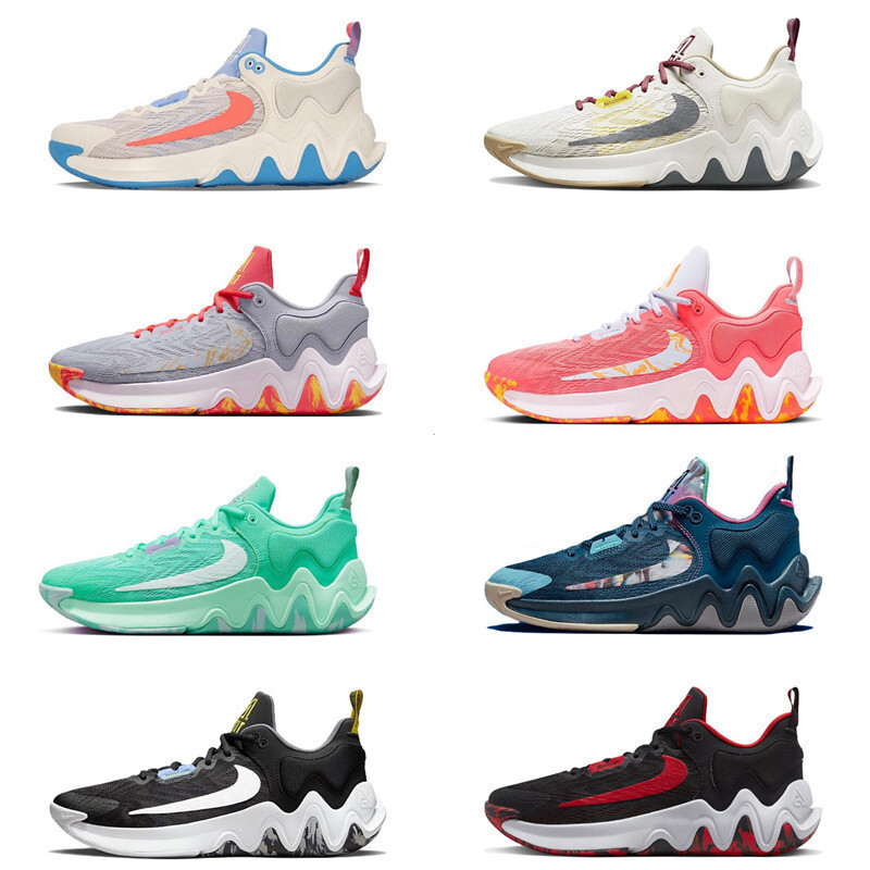 Freak Giannis Immortality 2 รองเท้าเทนนิสชาย Anti-slip สวมใส่รองเท้าบาสเก็ตบอลกีฬากลางแจ้ง Cushionin