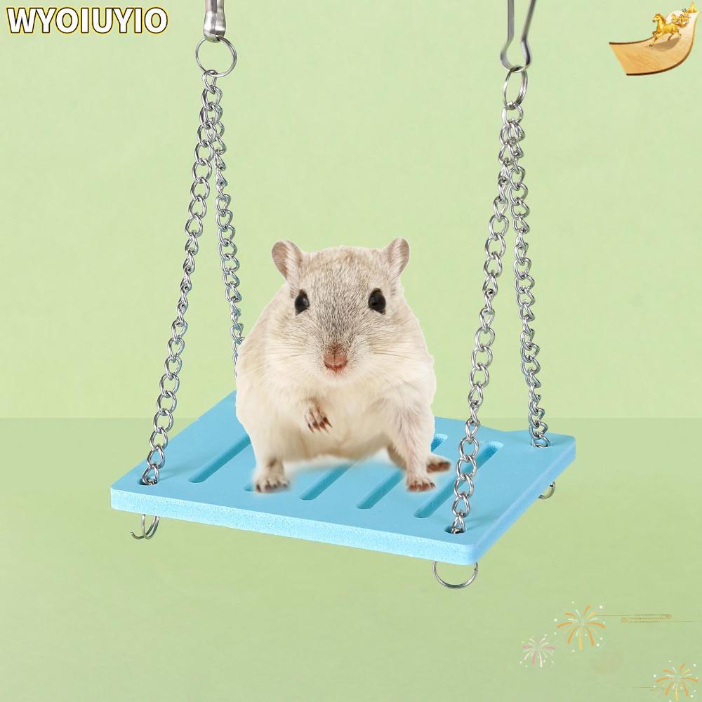 WYOIUYIO Hamsters House Hamster Accessories Swing Small Animal Pet Sport ชุดของเล่นออกกําลังกาย