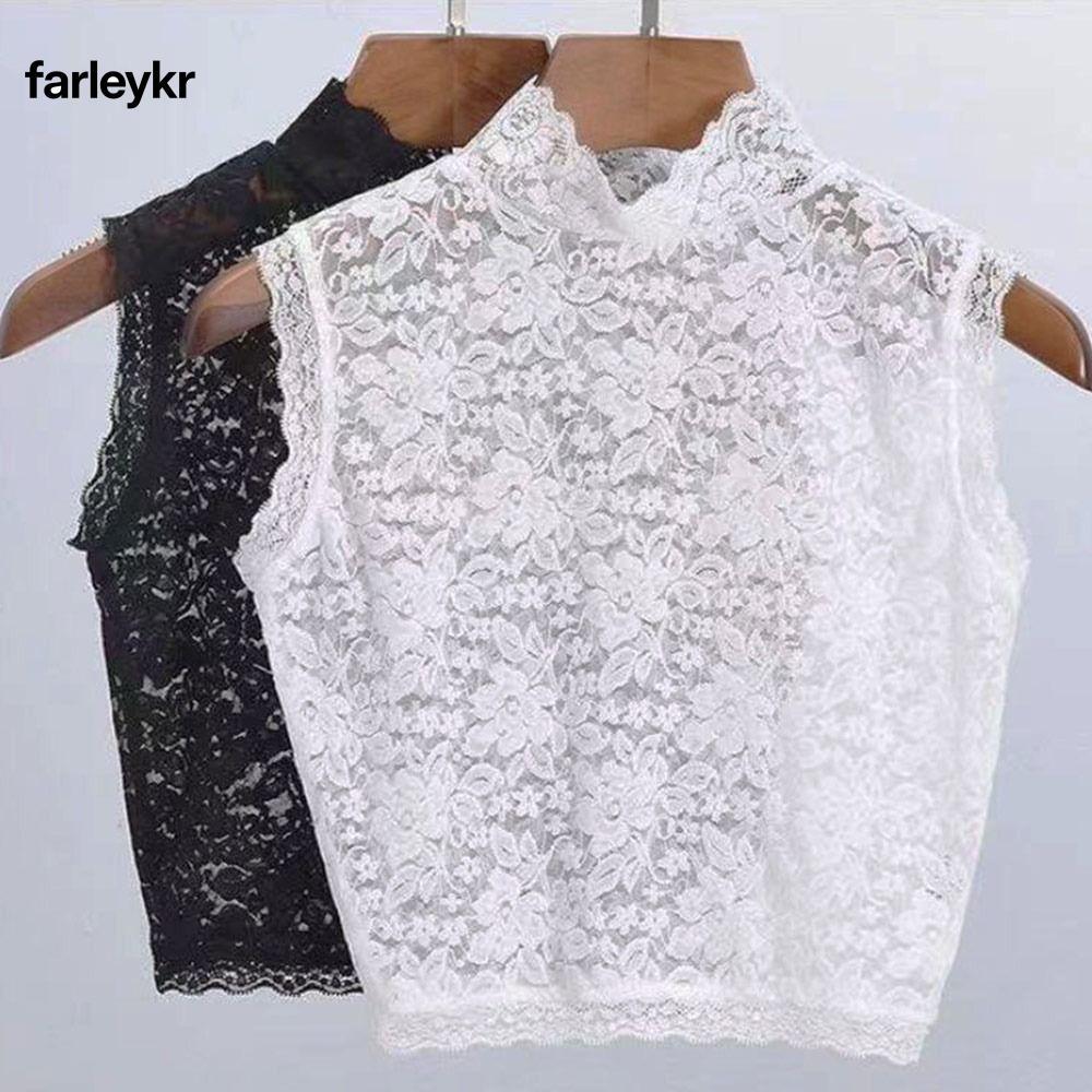 Frl เสื้อกันหนาวตกแต่งแฟชั่นลูกไม้ดอกไม้คลาสสิกเนคไทคอปก
