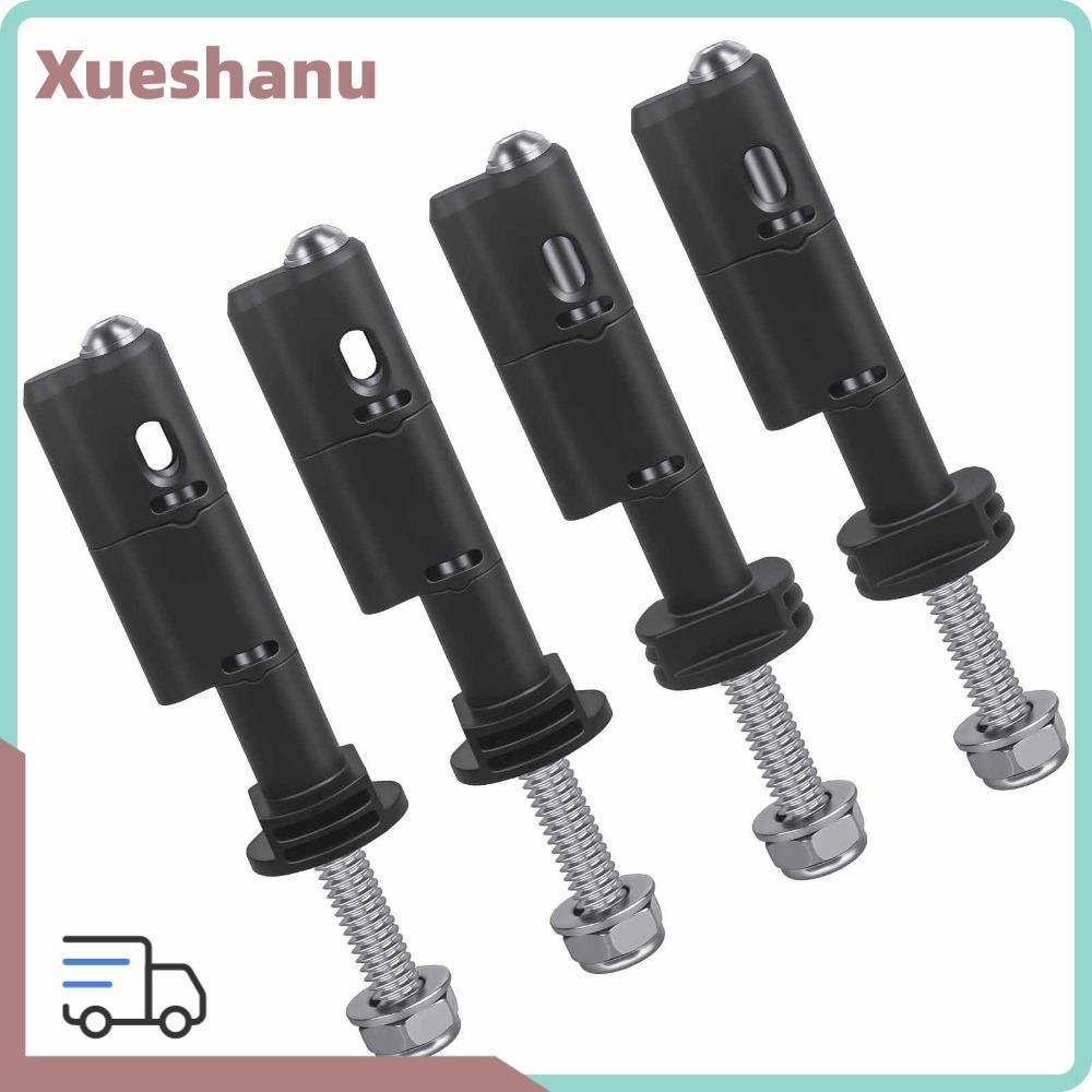 XUESEEE หมุดยึด 4 ชิ้น, ความยาว 140 มม.ล็อคออกแบบบอร์ดลาก Mount Pins, สแตนเลสเข้ากันได้กับ MaxTrax M