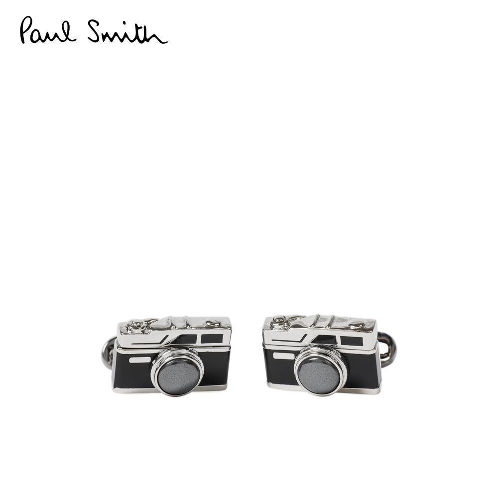 Paul Smith กระดุมข้อมือผู้ชาย รุ่น M1A-CUFF-UCAMR-82 สี Silver