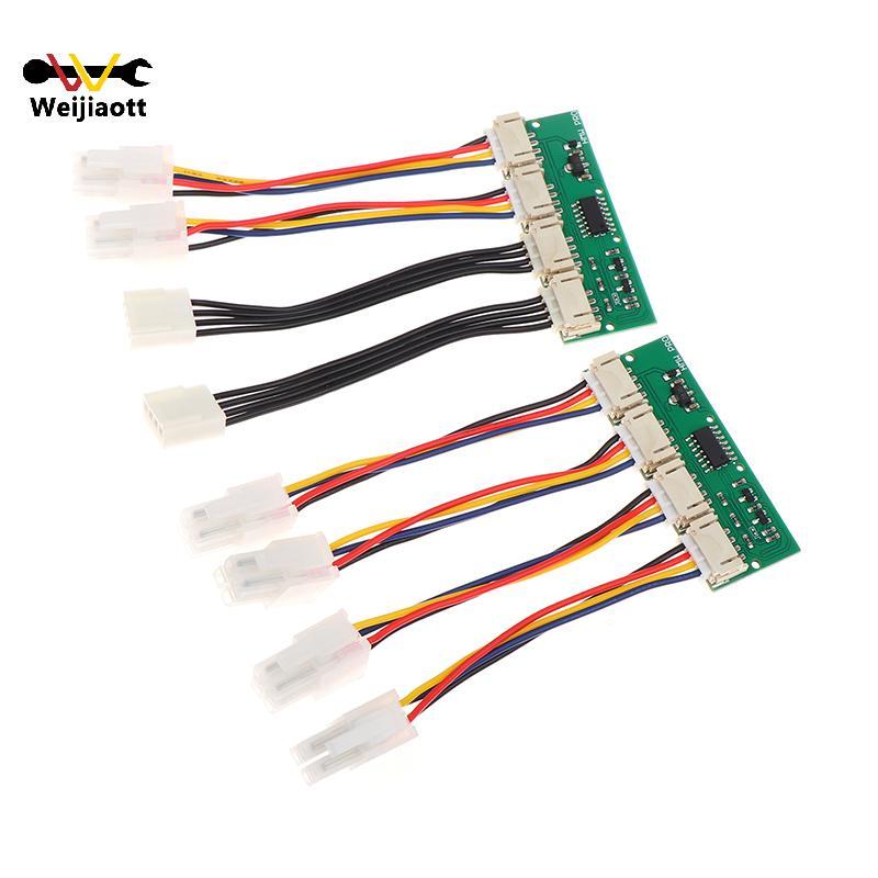 [Wjt] 12V 4-in-1 Square 4Pin Fan Simulator Emulator พิเศษสําหรับ Antminer S21 S19kpro T21 KS5 KS5pro