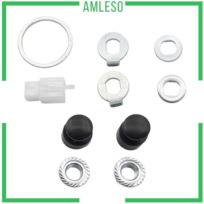 [Amleso] E Bike Hub Motor Nuts Kit ทดแทนอเนกประสงค์สําหรับการขี่จักรยานกีฬาเริ่มต้น