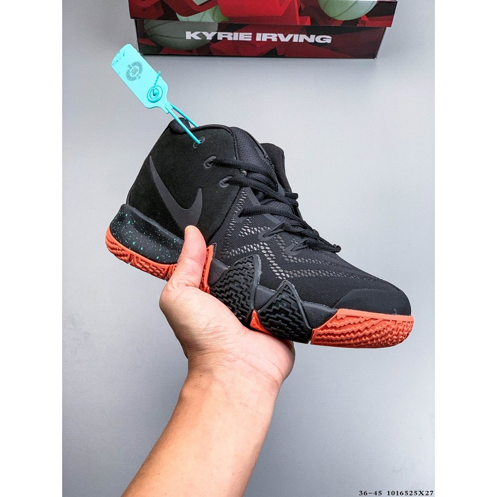 รองเท้าบาสเก็ตบอลต่อสู้ Nike Kyrie 4EpPractical คุณภาพสูง รองเท้าวิ่ง รองเท้ากีฬา