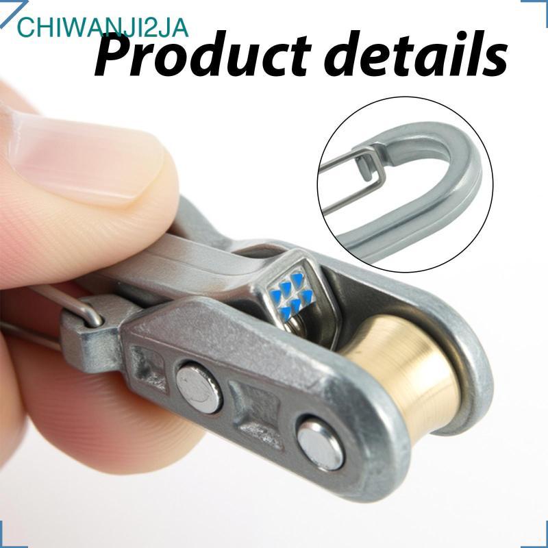 [chiwanji2ja] Guy Rope Tensioner Roller Tensioner ตัวปรับเชือกขนาดกะทัดรัดสําหรับ Camping Clothesline Boating กิจกรรมกลางแจ้ง